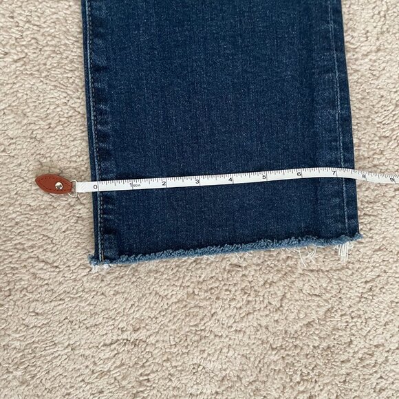 GAP High Rise Kick Fit Jeans – Dark Wash, Size 4L, Stretch Denim - Picture 10 of 10